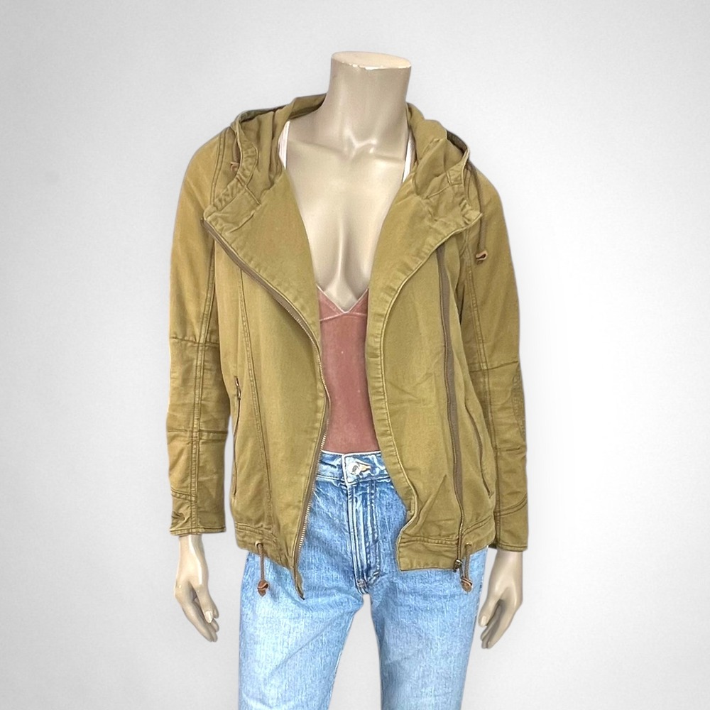 SPIEWAK & SONS Green Lightweight Utility/Moto Jacket‎ S